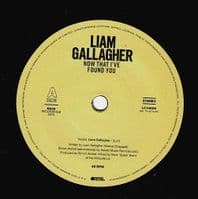 LIAM GALLAGHER Now That I've Found You Vinyl Record 7 Inch Warner 2019